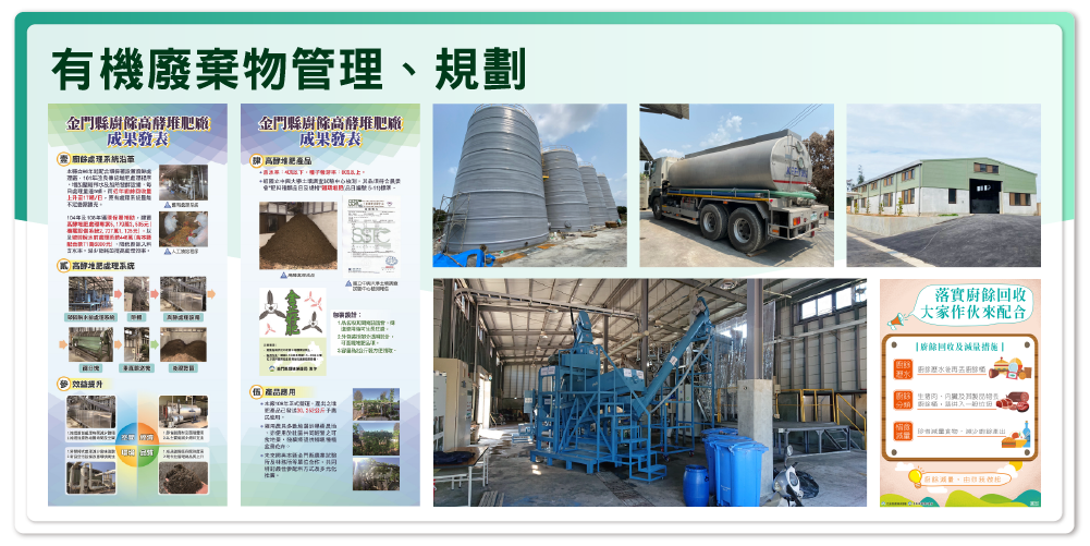 有機廢棄物管理、規劃